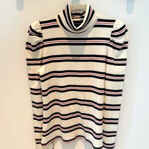 NEW Veronica Beard Striped Turtleneck M